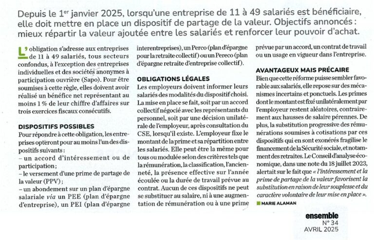 Ens partage bénéf